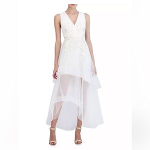 BCBGMAXAZRIA White Long Dress